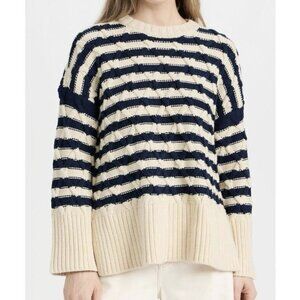 Madewell Cable Knit Oversized Sweater